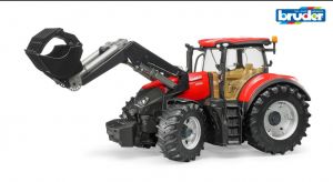 BRUDER 03191 (3191) - Traktor CASE + čelní nakladač