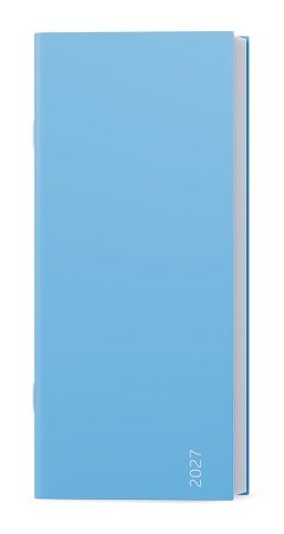 Diář měsíční - Božka - Color - Bledě modrá 2027, 7,9cm x 17,9cm, BMB9-2-27