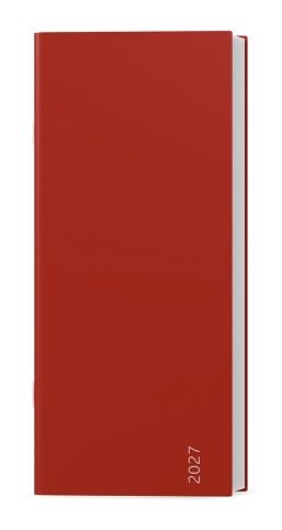 Diář měsíční - Božka - Color - Cihlová 2027, 7,9cm x 17,9cm, BMB9-8-27