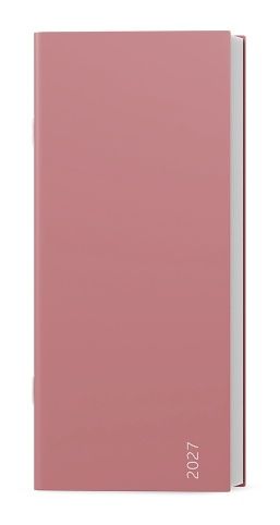 Diář měsíční - Božka - Color - Starorůžová 2027, 7,9cm x 17,9cm, BMB9-4-27