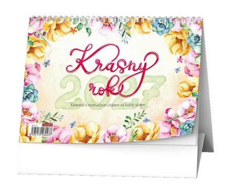 Kalendář stolní - Krásný rok 2027, 21cm x 15cm, BSI5-27