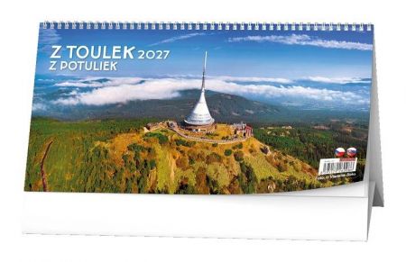 Kalendář stolní - Z toulek 2027, 30cm x 15cm, BSH2-27