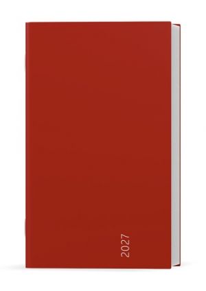 Diář týdenní - Alois - Color - Cihlová  2027, 9cm x 15cm, BTA9-8-27