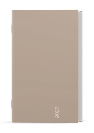 Diář týdenní - Alois - Color - Moka 2027, 9cm x 15cm, BTA9-9-27