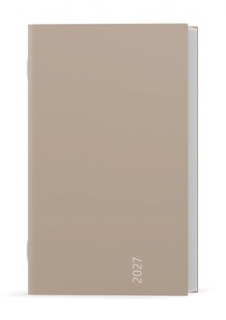 Diář týdenní - Alois - Color - Moka 2027, 9cm x 15cm, BTA9-9-27