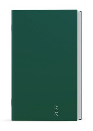 Diář týdenní - Alois - Color - Zelená 2027, 9cm x 15cm, BTA9-7-27