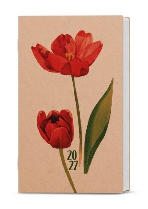 Diář týdenní - Alois - kraft - Tulipán 2027, 9cm x 15cm, BTA2-1-27
