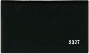 Diář týdenní - Cyril - PVC - černá 2027, 15cm x 9cm, BTC1-2-27