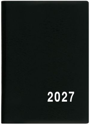 Diář týdenní - Hynek - PVC - černá 2027, 5,75cm x 8cm, BTH1-2-27