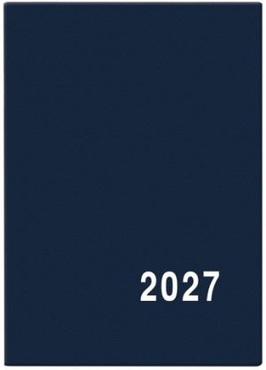 Diář týdenní - Hynek - PVC - modrá 2027, 5,75cm x 8cm, BTH1-1-27
