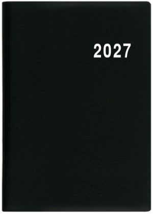 Diář týdenní - Ladislav - PVC - černá 2027, 7cm x 10cm, BTL1-2-27