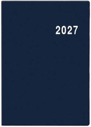 Diář týdenní - Ladislav - PVC - modrá 2027, 7cm x 10cm, BTL1-1-27