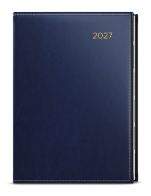 Diář týdenní - Oskar - Premier - A5 - modrá 2027, 14,3cm x 20,5cm, BTOk17-1-27