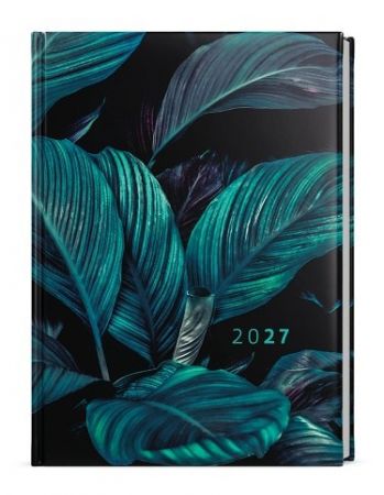 Diář týdenní - Tomáš - Lamino - A4 - Tropic 2027, 20cm x 28cm, BTT9-3-27