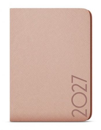 Diář týdenní - Zoro - Tora - A5 - pudrová 2027, 14,3cm x 20,5cm, BTZ13-13-27