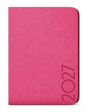 Diář týdenní - Zoro - Tora - A5 - růžová 2027, 14,3cm x 20,5cm, BTZ13-51-27