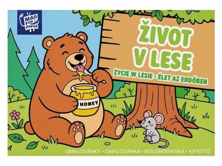 Omalovánky MFP Život v lese