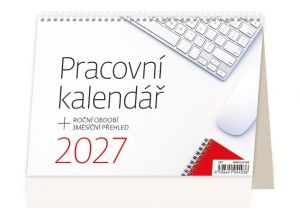 Kalendář stolní Pracovní kalendář 2027, 21,1cm x 14,8cm, S57-27