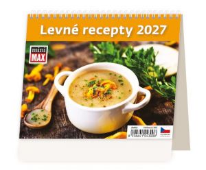 Kalendář stolní MiniMax Levné recepty 2027, 17,1cm x 13,9cm, SM03-27