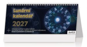 Kalendář stolní Lunární kalendář 2027, 32,1cm x 13,4cm, S18-27
