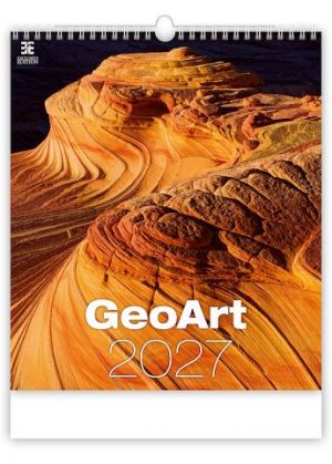 Kalendář nástěnný Geo Art 2027, 45cm x 52cm, N265-27