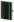 Diář týdenní kapesní Black Green s poutkem na propisku 2027, 9cm x 14cm, DB436-3-27