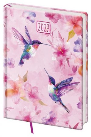 Diář týdenní A5 Vario Lyra - Colibri 2027, 14,3cm x 20,5cm, DVL423-23-27