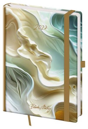 Diář týdenní A5 Vario - Matragi Eterico s gumičkou 2027, 14,3cm x 20,5cm, DVR423-28-27