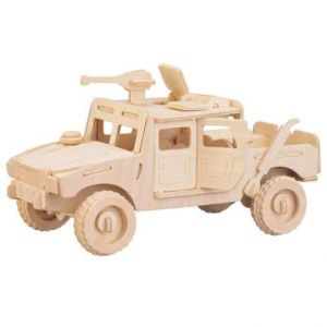 Woodcraft Dřevěné 3D puzzle Bojové vozidlo