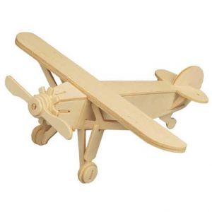 Woodcraft Dřevěné 3D puzzle Letadlo