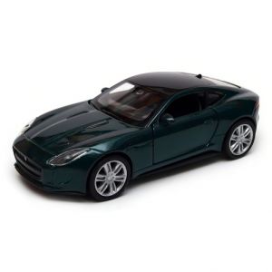 Welly Jaguar F-Type Coupe 1:34 tmavě zelený