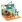 Sluban Mini Handcraft M38-B0919C Rybářský kout s kočkou