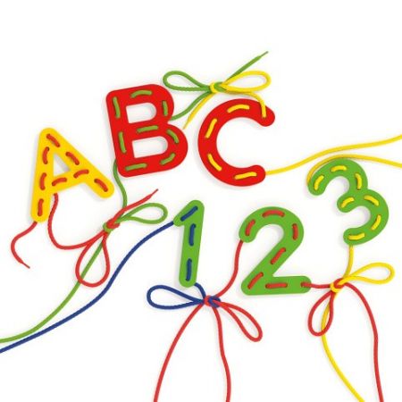 Quercetti Provlékání ABC+123