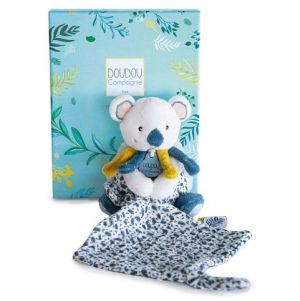 Doudou Dárková sada - plyšová koala Yoca a muchlánek