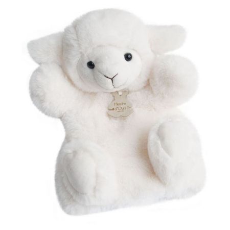 Doudou Histoire d&sbquo;Ours Plyšový maňásek beránek 25 cm
