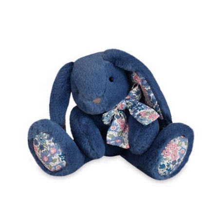Doudou Histoire d‚Ours Plyšová zvířátka 20 cm 1 ks králíček modrý