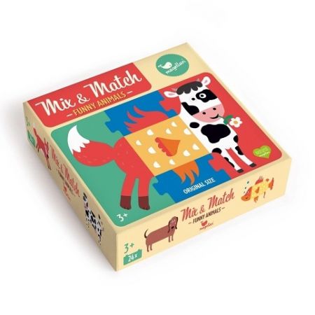 Magellan Mix &amp; Match puzzle Zvířátka