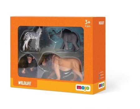 Mojo Startovací sada Africká zvířata 4 ks
