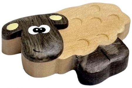 2Kids Toys Dřevěná magnetka velká Ovce