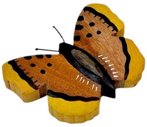 2Kids Toys Dřevěná magnetka velká Motýl