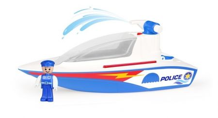Lena Loď policie s pumpou