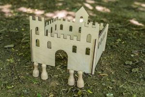 BeWooden Dřevěný hrad Panáčkovo království