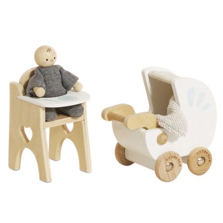 Le Toy Van Set miminko s příslušenstvím nový design