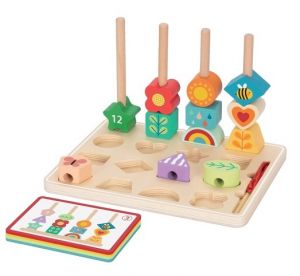 2Kids Toys Hra Třídění podle karet Louka