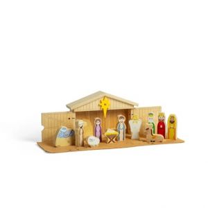 Bigjigs Toys Dřevěný Betlém