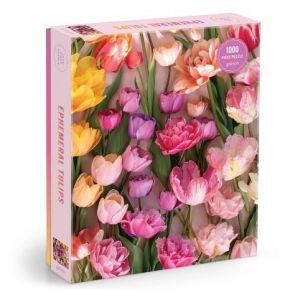 Galison Puzzle Pomíjivé tulipány 1000 dílků