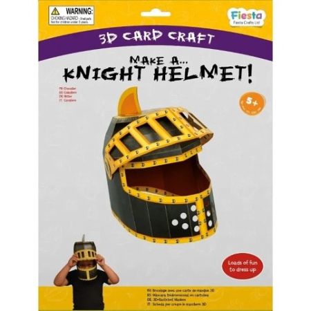 Fiesta Crafts Kreativní sada 3D maska Přilba