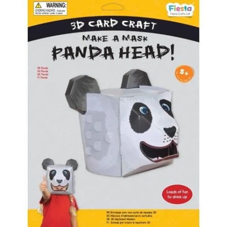 Fiesta Crafts Kreativní sada 3D maska Panda