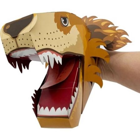 Fiesta Crafts Kreativní sada 3D loutka Lev