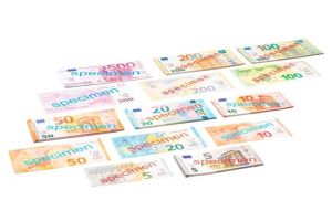 Wissner Hrací peníze Eura 140 ks